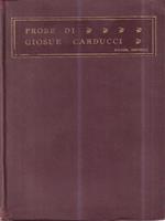 Prose di Giosuè Carducci
