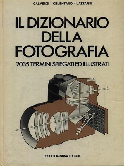 Il dizionario della fotografia - copertina