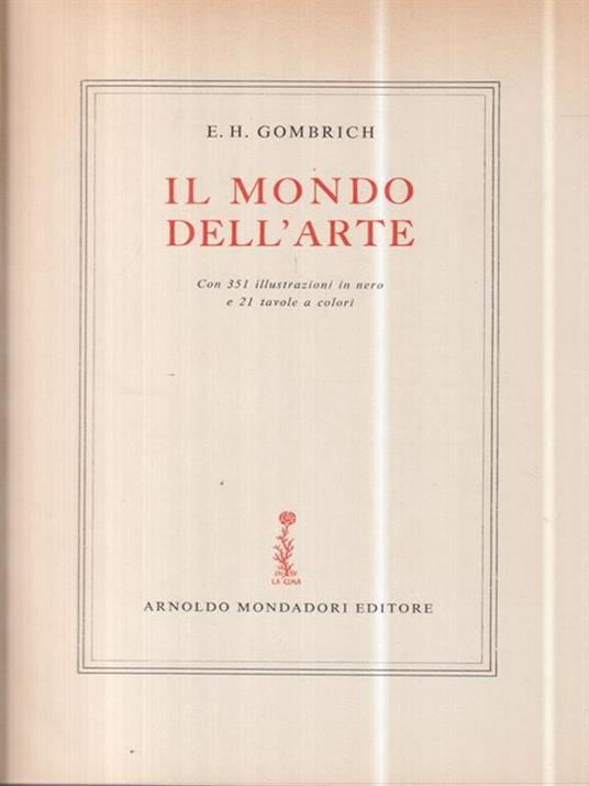 Il mondo dell'arte - Ernst H. Gombrich - copertina