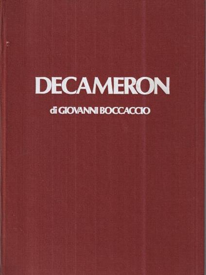 Decameron 3 voll - Giovanni Boccaccio - copertina