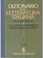 Dizionario della letteratura italiana 2 voll