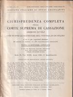 Giurisprudenza completa della corte suprema di cassazione 1951, II quadrimestre