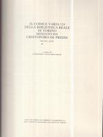 Il Codice Varia 124 della Biblioteca Reale di Torino. 2 Voll