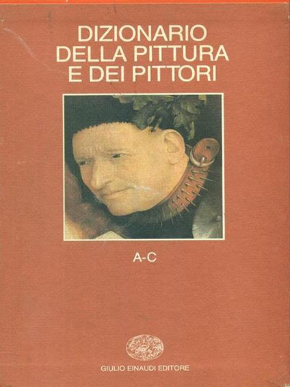 Dizionario della pittura e dei pittori - copertina