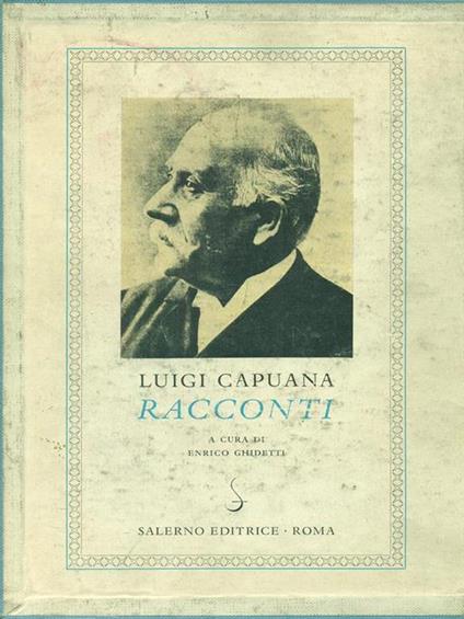 Racconti - Luigi Capuana - copertina