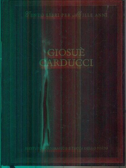 Giosuè Carducci - Sebastiano Vassalli - copertina