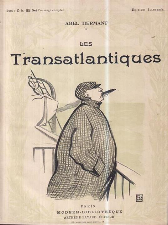 Les transatlantiques - Abel Hermant - copertina