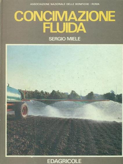 Concimazione fluida - Sergio Miele - copertina
