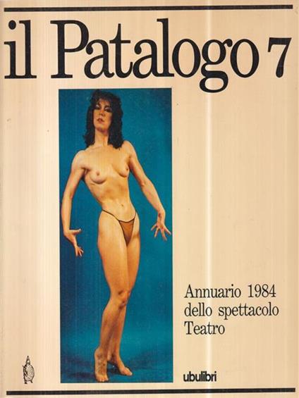 Il Patalogo 7 Teatro -   - copertina