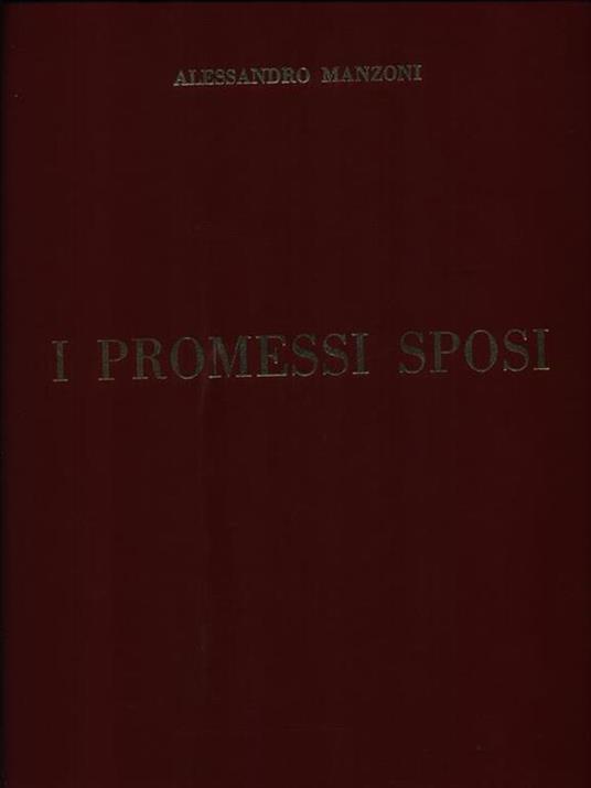 I promessi sposi - Alessandro Manzoni - copertina