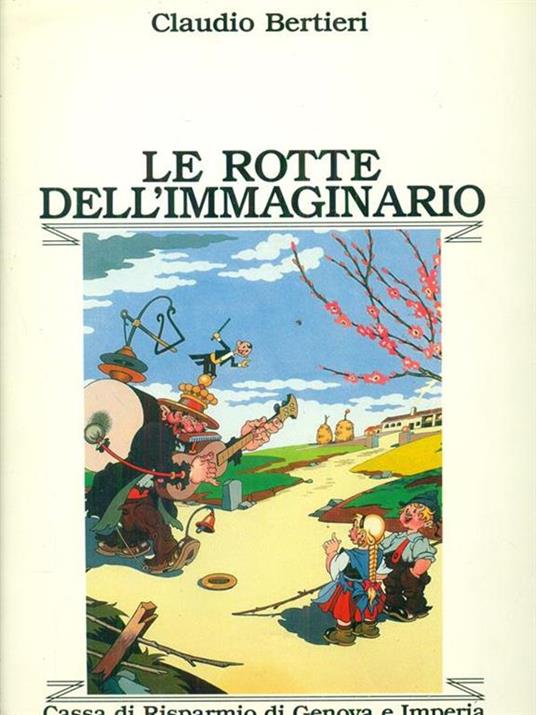 Le rotte dell'immaginario - Claudio Bertieri - copertina