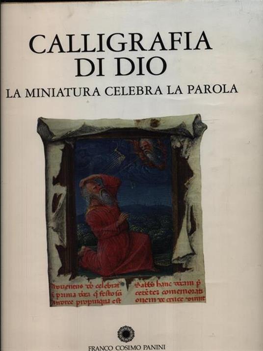Calligrafia di Dio - Giordana Mariani Canova - copertina