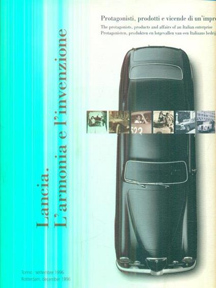 Lancia. L'armonia e l'invenzione -   - copertina