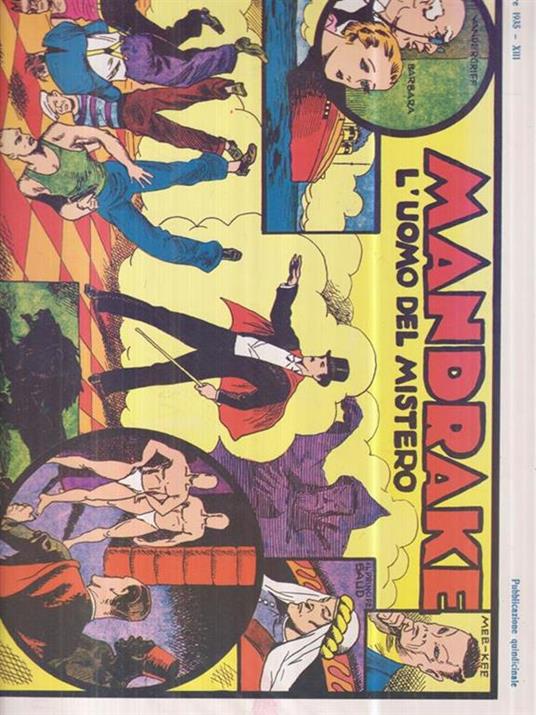 Mandrake - 11 numeri - copertina