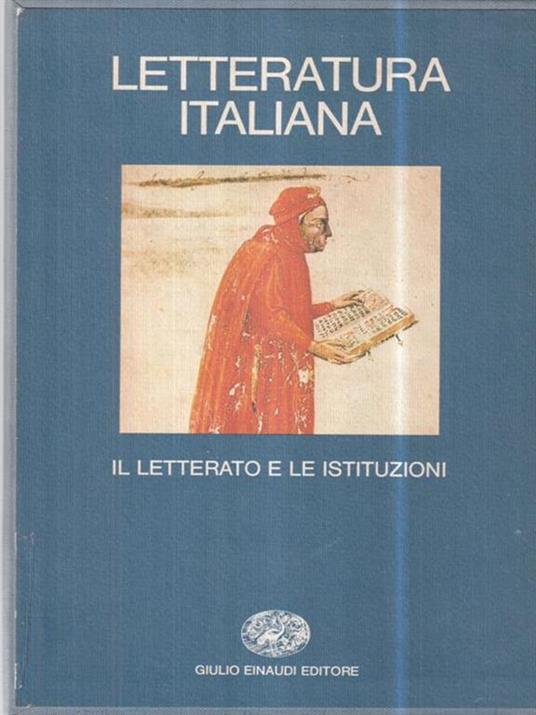 Letteratura italiana - copertina