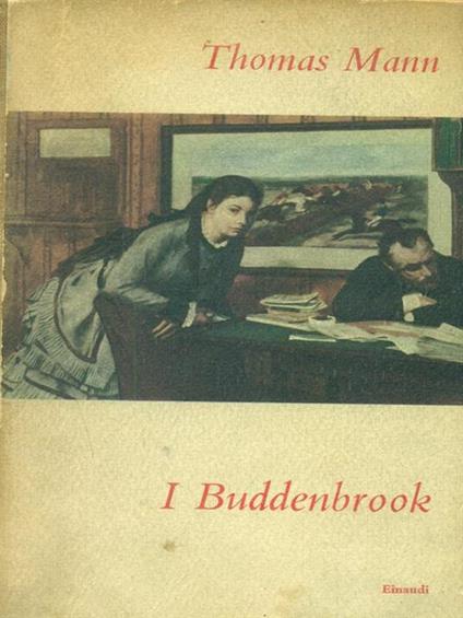 I Buddenbrook - Thomas Mann - copertina