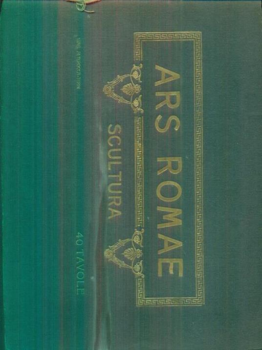 Ars Romae scultura - copertina