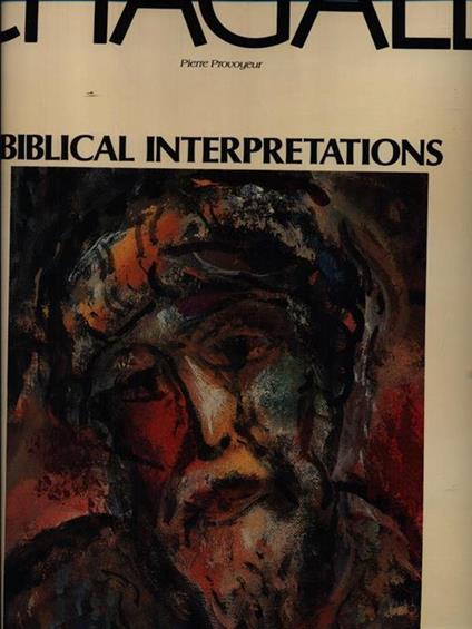 Chagall biblical interpretations - Pierre Provoyeur - copertina
