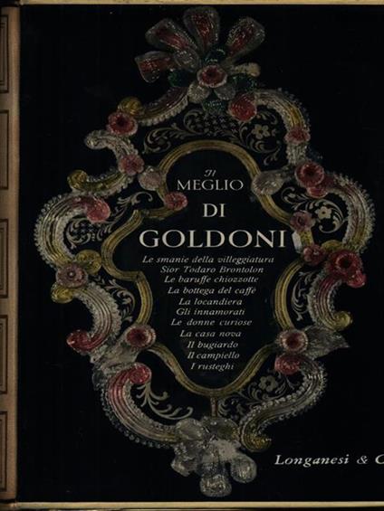 Il meglio - Carlo Goldoni - copertina