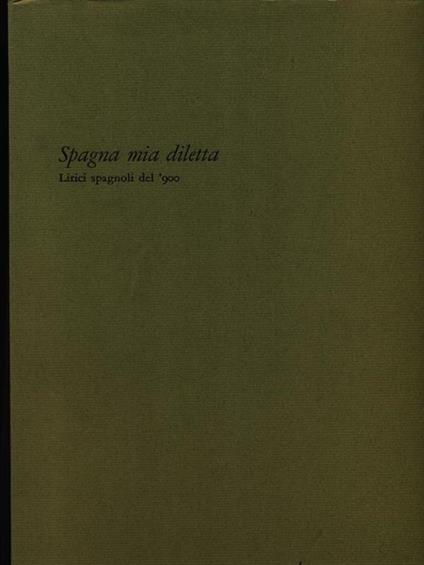 Spagna mia diletta - copertina