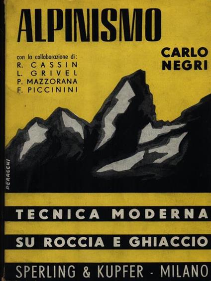 Alpinismo - Carlo Negri - copertina