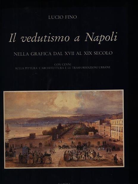 Il vedutismo a Napoli - Lucio Fino - copertina