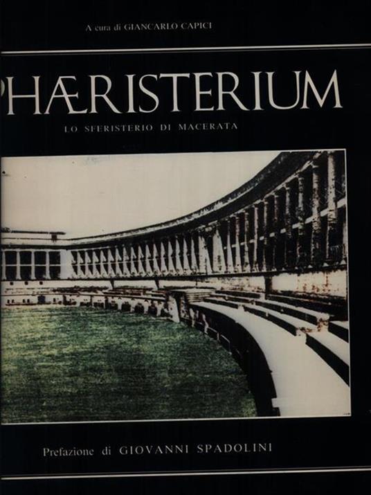 Sphaeristerium - Giancarlo Capici - copertina