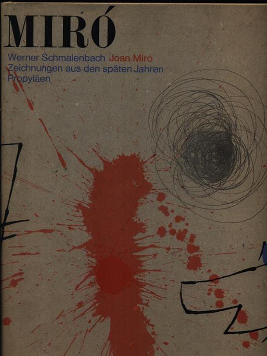 Joan Mirò - Werner Schmalenbach - copertina