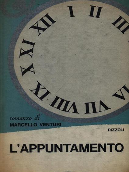 L' appuntamento - Marcello Venturi - copertina