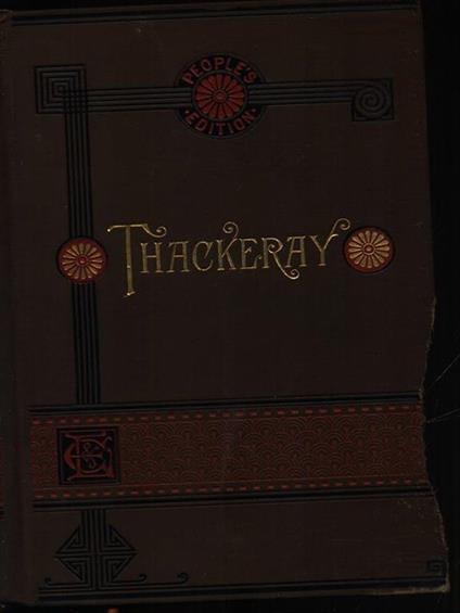 Paris - Eastern & Irish sketches - William M. Thackeray - copertina