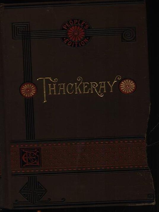 Paris - Eastern & Irish sketches - William M. Thackeray - copertina