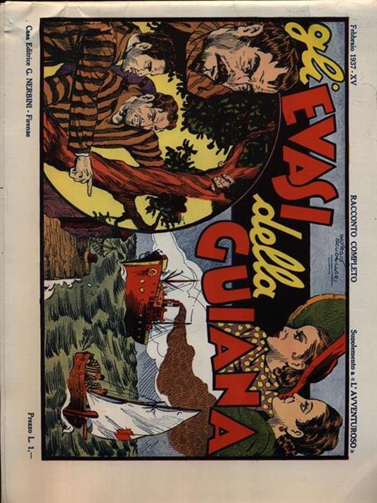 Gli evasi della Guiana - copertina