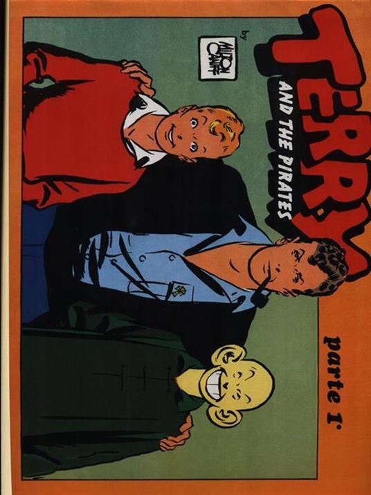 Terry and the pirates 8 parti - Milton Caniff - copertina