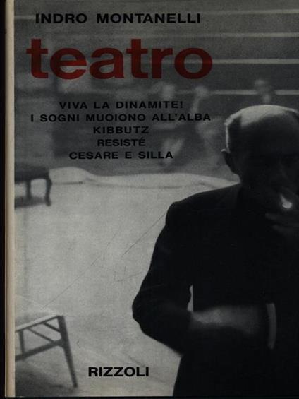 Teatro - Indro Montanelli - copertina