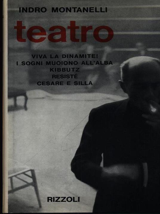 Teatro - Indro Montanelli - copertina