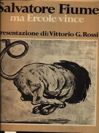 Ma Ercole vince - Salvatore Fiume - copertina