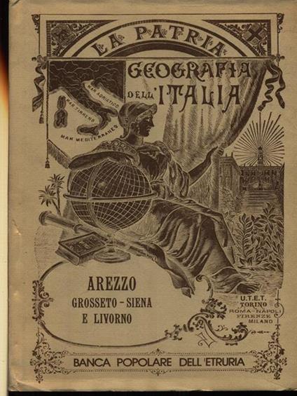 Arezzo Grosseto Siena e Livorno - Gustavo Strafforello - copertina