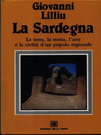 La Sardegna - Giovanni Lilliu - copertina