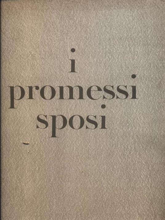 I promessi sposi 12vv - Alessandro Manzoni - copertina