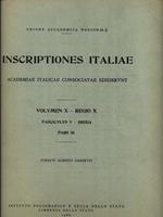 Iscriptiones Italiae vol. X Regio X fasc.V pars III