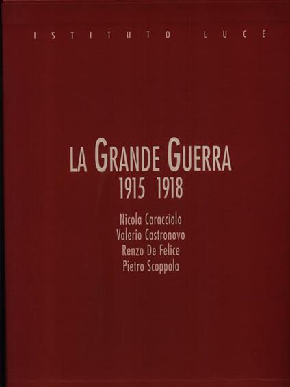 La grande guerra 1915 1918 - copertina