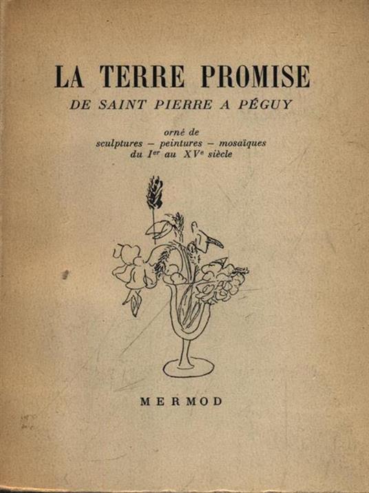 La terre promise - copertina