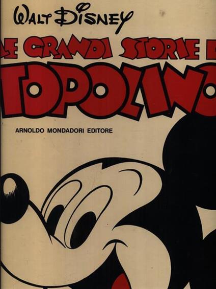 Le grandi storie di Topolino - Walt Disney - copertina