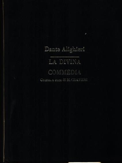 La Divina Commedia - Dante Alighieri - copertina