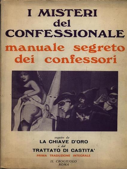 I misteri del confessionale - copertina