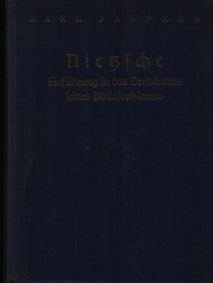 Nietzsche - Karl Jaspers - copertina