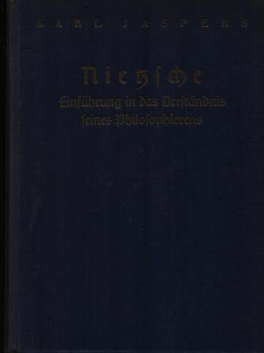 Nietzsche - Karl Jaspers - copertina