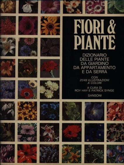 Fiori & Piante - Roy Hay - copertina
