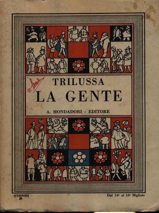 La gente - Trilussa - copertina