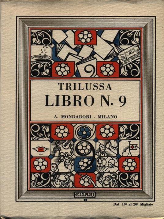 Libro n. 9 - Trilussa - copertina